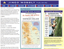 Tablet Screenshot of jingowobbly.com